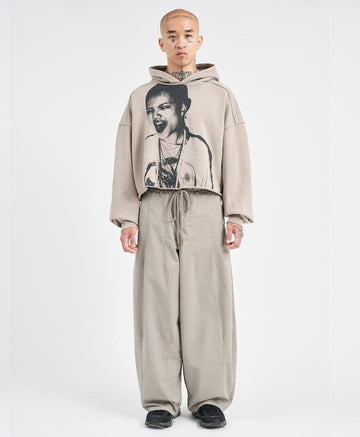 23SS Geumone Cropped Hoodie